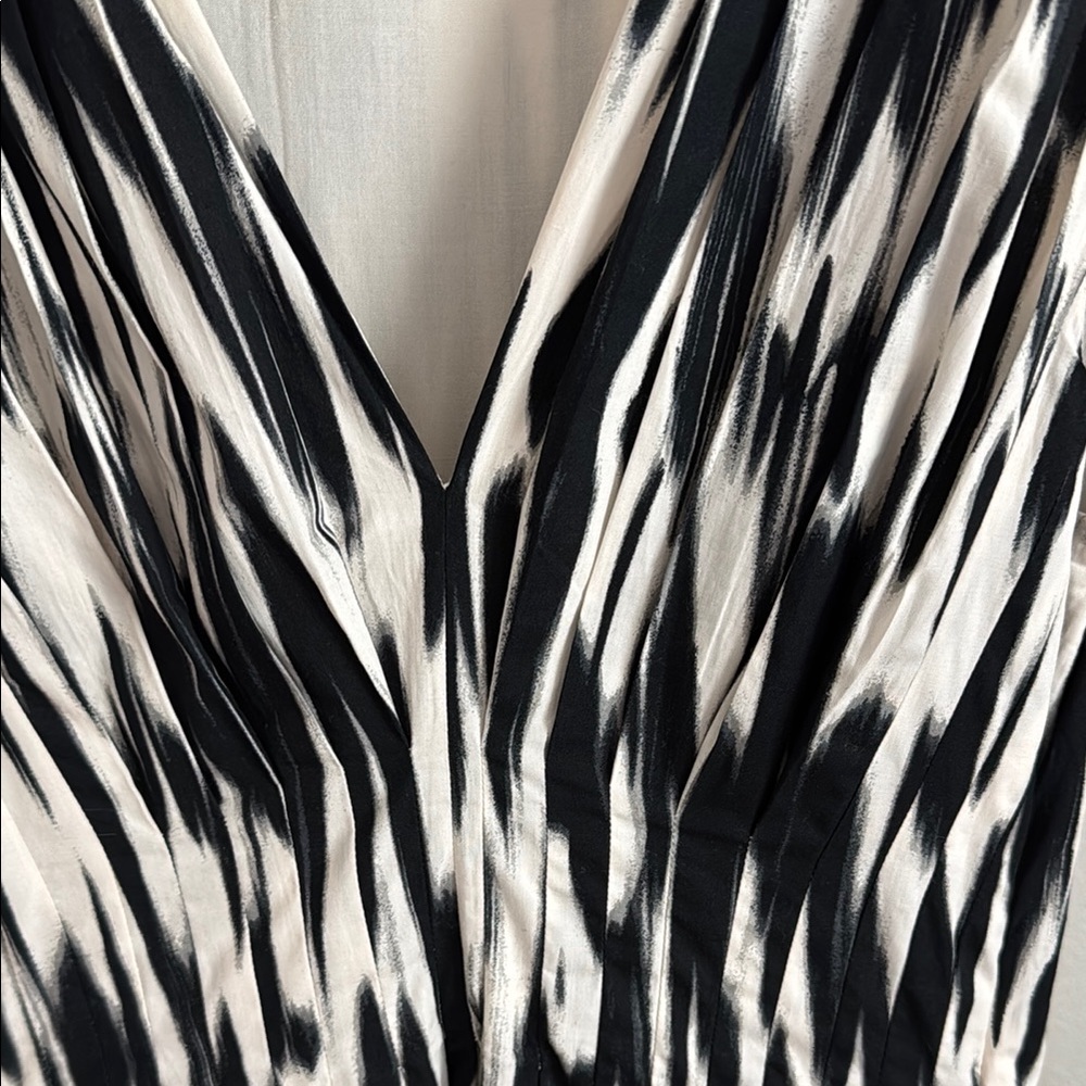 Banana Republic Black and White Mini Dress - Picture 6 of 10